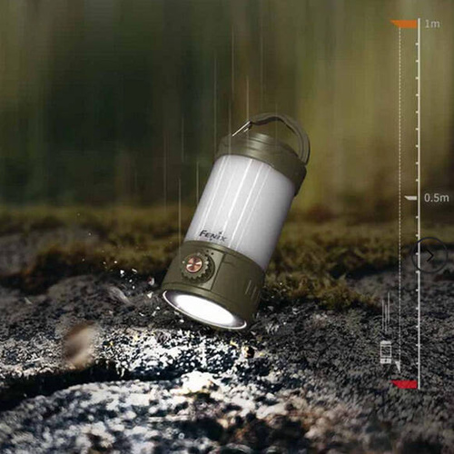 Fenix - CL26R Pro LED кемпінговий ліхтар - 650 люмен - 21700 - білий мармур - CL26R Pro white marb