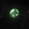 M-Tac - нашивка Valknut/Drakkar - Cordura 500D - чорний/флуоресцентний - 51291299