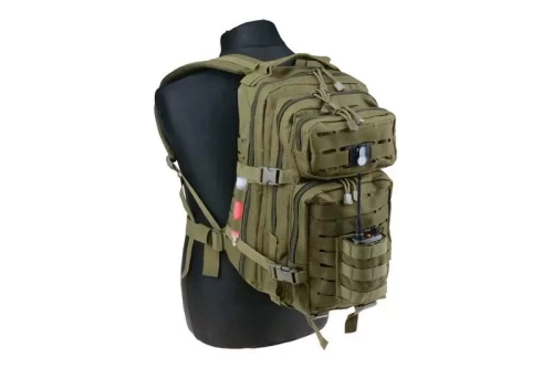 GFC Tactical - Штурмовий пакет - Лазерний виріз - оливковий - GFT-20-008352
