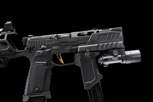 Strike Industries - Підривний щиток Hyper для пістолетів SMC Alfa/Bravo - Чорний - SI-SMC-BS-S
