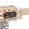 Reptilia - Алюмінієва планка Picatinny M-LOK Low Profile Rail LPR - Чорний - 100-255