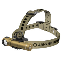 Armytek - Налобний ліхтар Wizard C2 Pro - Магнітний зарядний пристрій - 2500 лм - 18650 - Пісок - F08701CS