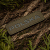 M-Tac - Польська нашивка 25х80 - Laser Cut - Black / Ranger Green - 51004123