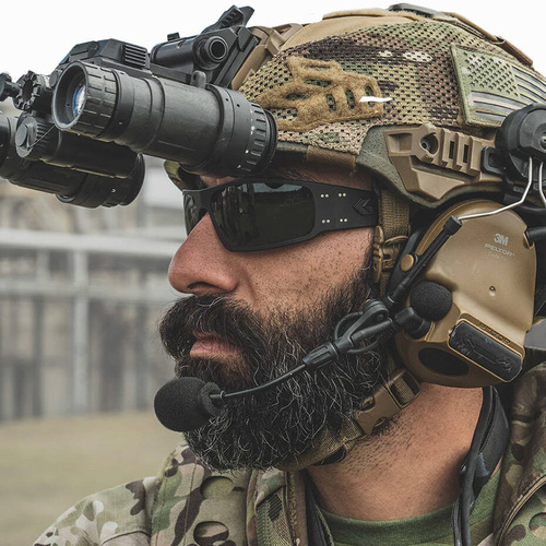 Gatorz - Фотохромні балістичні окуляри Specter - ANSI Z87.1+ - Чорний - Inferno - GZ-08-404