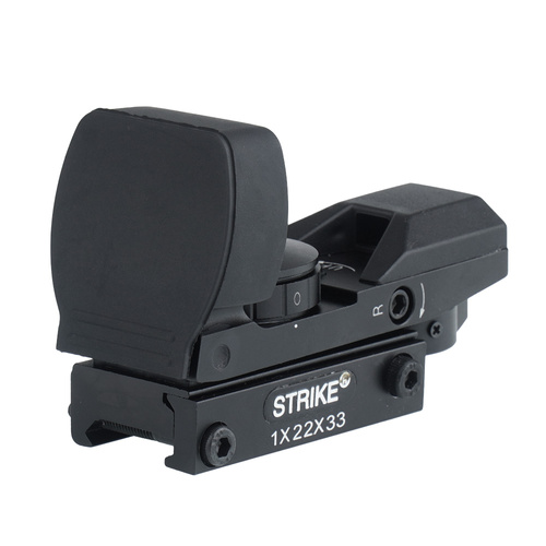 Strike Systems - Приціл Kolimator Red Dot 1x22x33 - 4 w 1 - Picatinny - 15099 - 15099