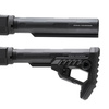 Strike Industries - Регульований приклад PDW Strike Polymer Pit Stock - чорний - SI-STRIKE-POLY-PIT-BK