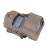 Holosun - HS510C Multi Reticle Sight - Зелена точка - Сонячна панель - FDE - HS510C-FDE-G