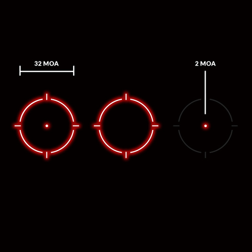 Holosun - HS507C X2 Micro Red Dot коліматор з кріпленням на рейку Picatinny
