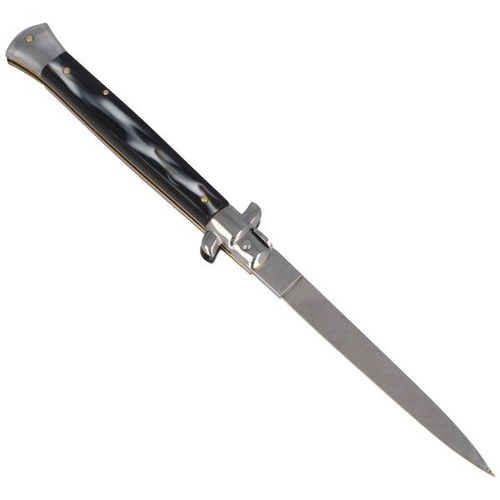 Frank Beltrame - Nóż sprężynowy Stiletto Imit. Horn 28 cm - FB 28/81
