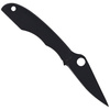 Spyderco - Ніж Grasshopper - чорне лезо з гладкою поверхнею - чорний - C138BKP