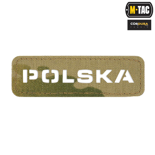 M-Tac - Нашивка Польща 25х80 - Laser Cut - MultiCam - 51002008