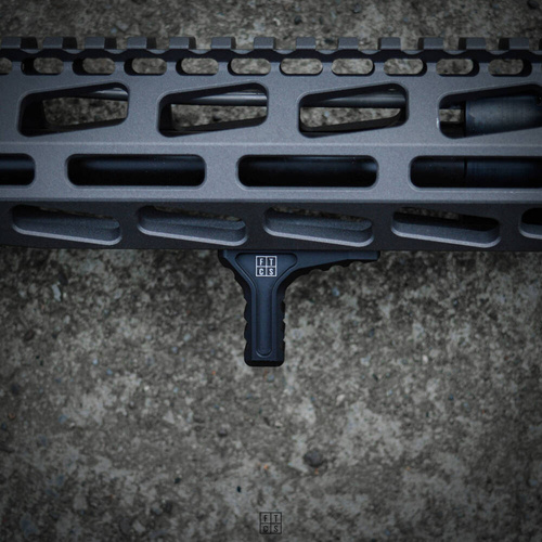 FTCS - Упор для рукоятки M-LOK - анодований - Чорний - Nr. 27