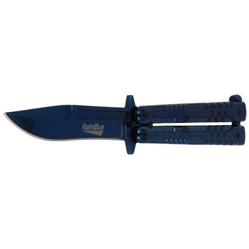 Ніж-метелик Martinez Albainox - Balisong Rainblue - 36246