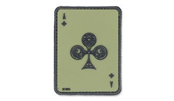 101 Інкорпорейтед. - 3D патч - Ace Of Clubs - Green OD