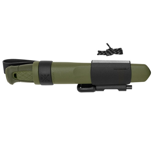 Morakniv - Ніж для виживання "Кансбол" з набором для виживання - зелений - 13912 