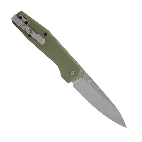 Gerber - Складаний ніж із запобіжником - зелений - 30-001876