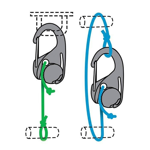 Nite Ize - Регульована кемпінгова пряжка CamJam® Cord Tightener - 4 штуки - NCJ-01-4R3