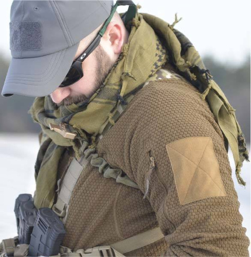 Helikon - Толстовка Alpha Tactical Grid Fleece Sweatshirt - темно-синій - BL-ALT-FG-37