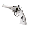 Umarex - Пневматичний револьвер Smith&Wesson 629 Trust Me CO2 - 4,5 мм - сріблястий/білий - 5.8175