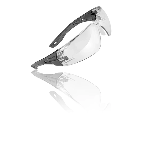 Bolle Safety - Окуляри захисні RUSH+ 2.0 - EN ISO 16321-1 - Platinum - Прозорий - RUSPMN10E