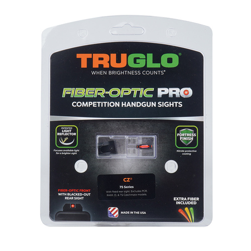 TruGlo - оптичні приціли Fibre-Optic Pro - CZ 75 - TG132CZ