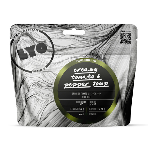 LyoFood - Сублімований раціон Lyo Expedition - Вершковий томатний суп - 370 г