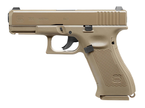 Umarex - Пневматична гвинтівка Glock 19X - Металевий замок - 4,5 мм - Coyote - 5.8368