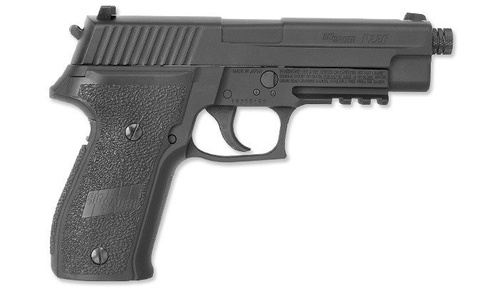 Sig Sauer - Пістолет-револьвер SIG P226® ASP - Зворотний затвор - 4,5 мм - чорний - AIR-226F-177-12G-16-BLK