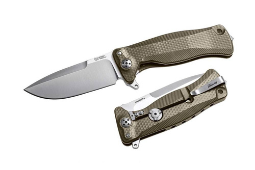 LionSteel - SR11 Складаний ніж - Sleipner - коричневий - SR11 B