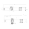 Vector Optics - Приціл LPVO Continental 1-10x24i ED Fiber - SFP - G4 Fiber - Чорний - SCOC-47