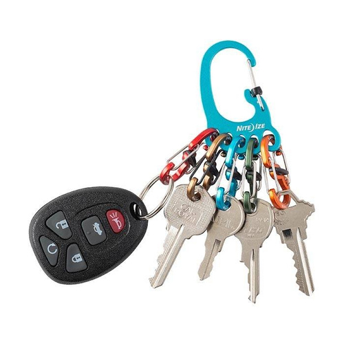 Nite Ize - Karabinek na klucze BigFoot Locker™ KeyRack™ - Алюміній - KLKBFA-03-R6