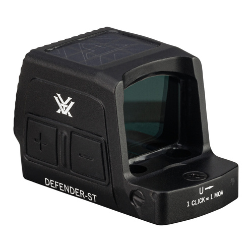 Vortex Optics - Червона точка Defender ST Solar - 3 MOA - чорний - DFST-MRD3-E