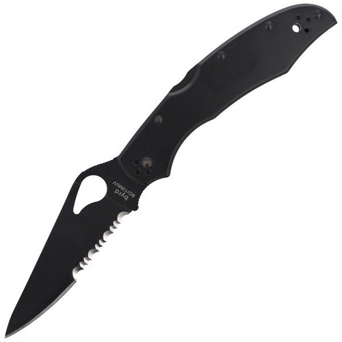 Spyderco - Складаний ніж Byrd Cara Cara™ 2 з нержавіючим чорним лезом - BY03BKPS2