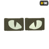 M-Tac - Флуоресцентні нашивки Tiger Eyes Laser Cut - Para - Ranger Green - 51140023