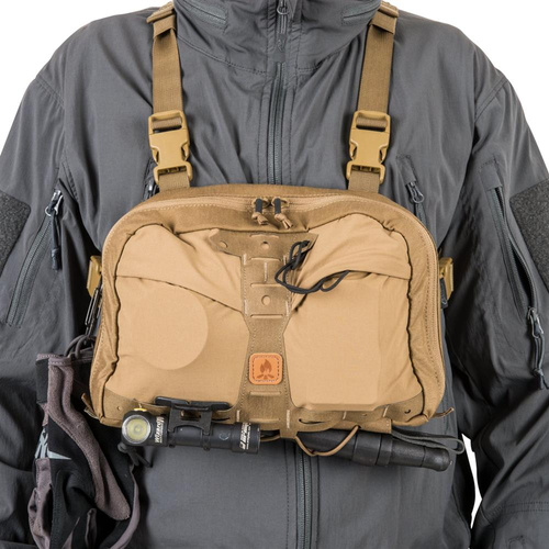 Helikon - Нагрудна панель Chest Pack Numbat® - Shadow Grey / Black - TB-NMB-CD-3501A