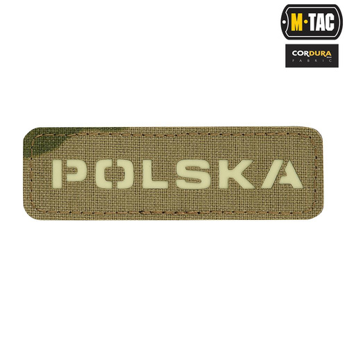 M-Tac - Нашивка Польща 25х80 - Laser Cut Fluorescencyjna - MultiCam / Fluo - 51004208