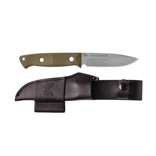 Benchmade - Ніж для виживання 163-1 Bushcrafter - CPM-S30V - зелений - 163-1