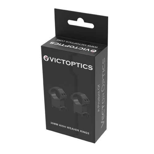 Victoptics - Двокомпонентне кріплення прицілу - Високе - 30 мм - Чорне - VIMW-13