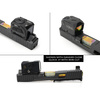 Strike Industries - Пластина кріплення прицілу Strike RMR до ACRO - Glock RMR - чорний - SI-ACRO-RMR
