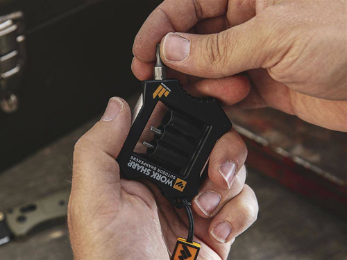 Work Sharp - Мікроточилка для ножів з набором насадок - чорна - WSEDCMCR-I