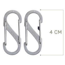 Nite Ize - S-Biner #1 - сталь - 2 шт - SB1-2PK-11