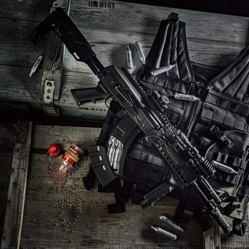 Пневматична гвинтівка Crosman - AK1 Full Auto - 4,5 мм - CAK1