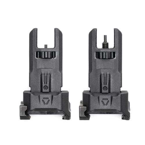 Strike Industries - Strike Polymer Backup Sights - складні - Picatinny - чорний - SI-SPBUS