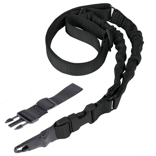 Condor - Строп тактичний ADDER Double Bungee 1-точковий строп - чорний - US1022-002