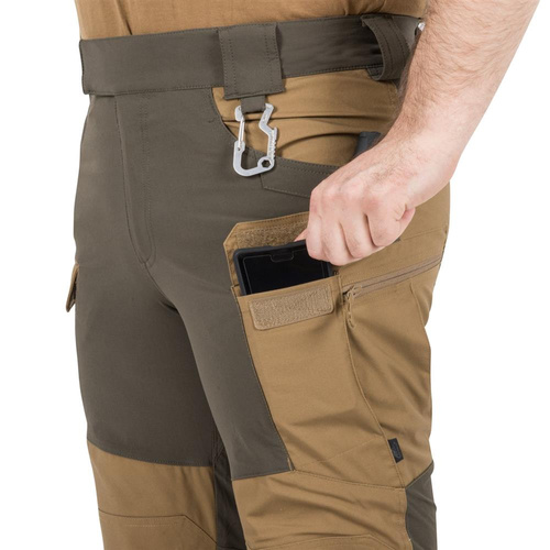 Helikon - Штани для вулиці Hybrid Outback Pants® - DuraCanvas® - Taiga Green - SP-HOP-DC-09