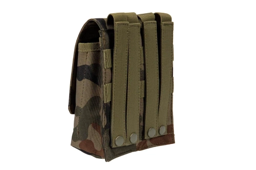 GFC Tactical - Подвійний магазин типу AK / AR - MOLLE - Нейлон - Wz. 93 PL Woodland - GFT-19-016371