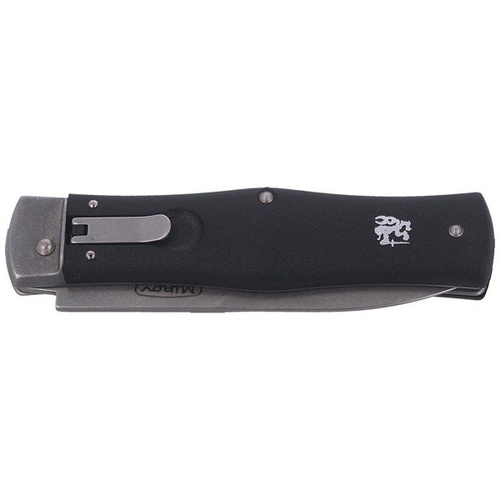 Mikov - Пружинний ніж Predator Stonewash ABS - чорний - 241-BH-1/STKP