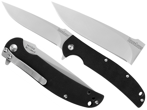 Kershaw - Тактичний ніж Chill 3410 - 8Cr13MoV - чорний - 3410
