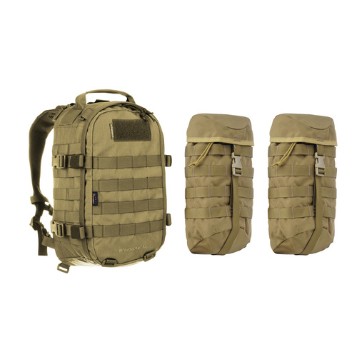 WISPORT - Рюкзак Sparrow 16 з двома боковими кишенями - 16 + 10 л - Coyote