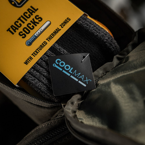 M-Tac - Шкарпетки Coolmax 75% довгі - чорні - FL-2103-2